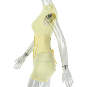 High Collar Sleeveless Romper GJYO JP006330