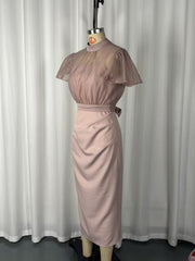 See Through Mesh Maxi Dress GWDS 260425