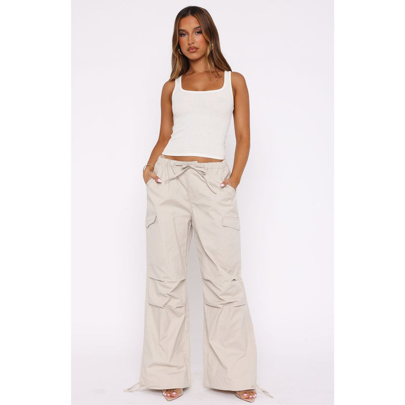 Loose Multi Pockets Straight Leg Pants ASL 6799