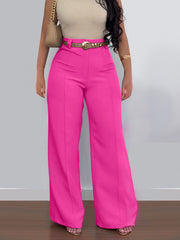 Solid Color Wide Leg Pants ONY 391258