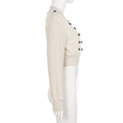 Suede Double breasted Short Coats GPKJ MR51036