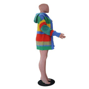 Colorful Knits Loose Coats TR 1351