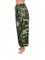 Loose Camouflage Print Pants BGN 370