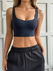 Solid Color Sleeveless Sport Tank Tops GZYU K2522248