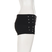 Rivet Fashion Solid Shorts GPKJ MR48775