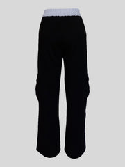 Casual Spliced Sport Straight Leg Pants MIL 065