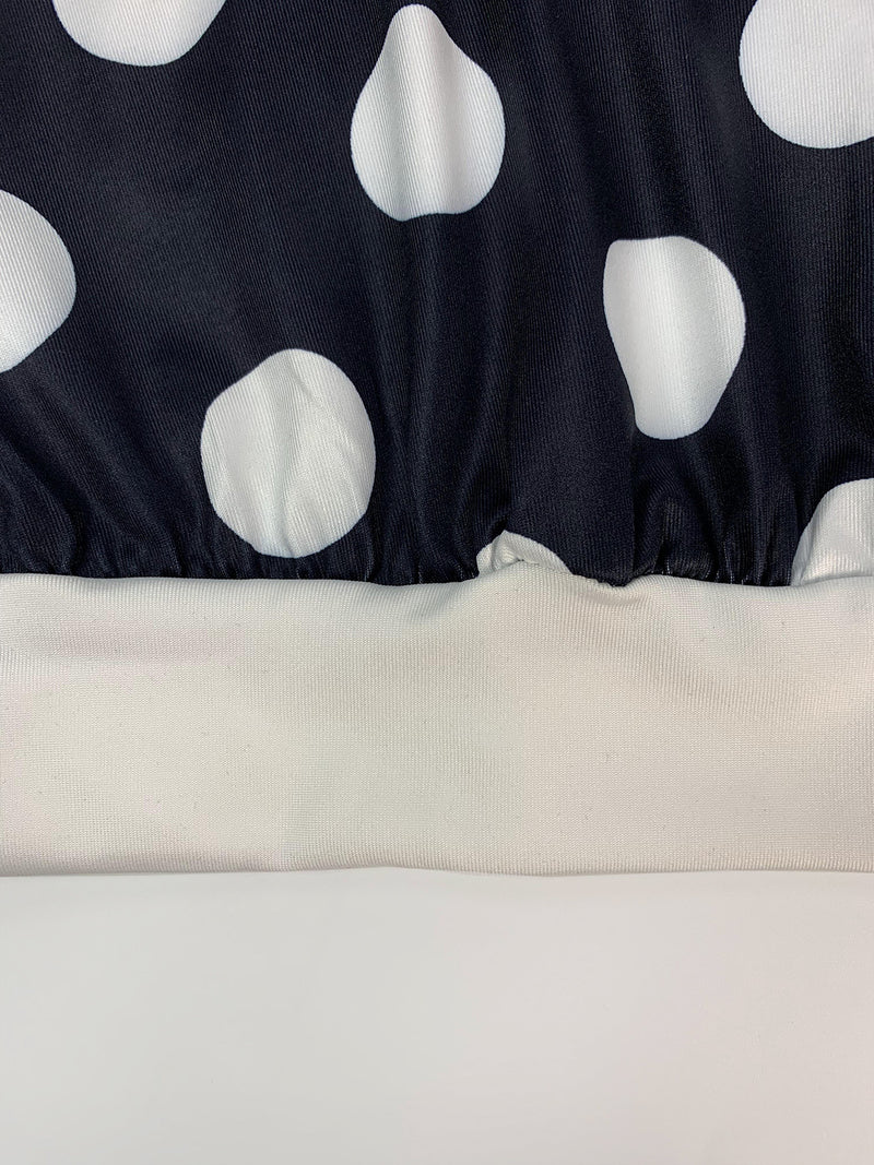 Plus Size Stars Polka Dots Sport Pants Suit GAWE 5872