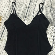 Black Mesh Sexy Bikini One Piece Swimsuit CASF 8763