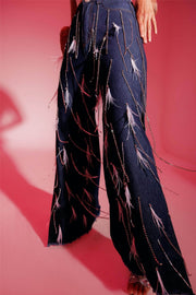 Fashion Tassel Loose Split Jeans LSD 2491