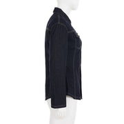 Long Sleeve Single Breasted Denim Shirt Jacket GPKJ MR38868