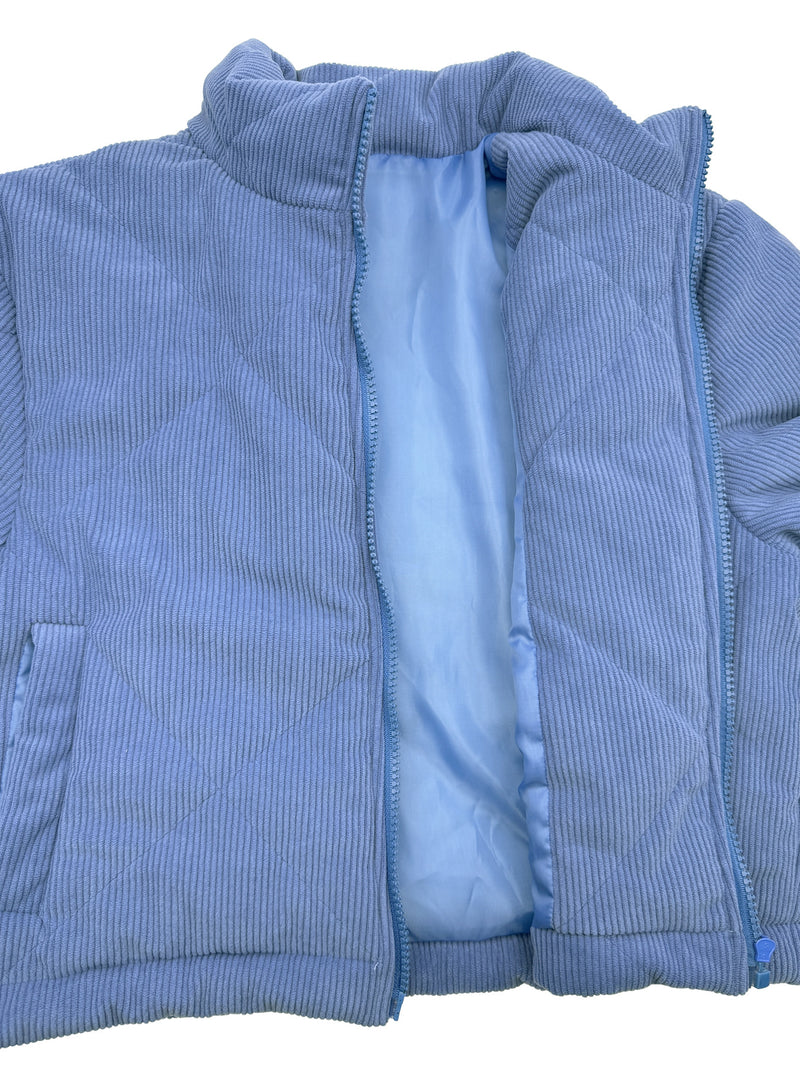 Solid Color Long Sleeve Thick Jacket YH 9003