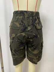 Camouflage Print Loose Short LSD 2866