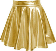 Sexy Solid Color Pleated Mini Skirt GPBY 14428