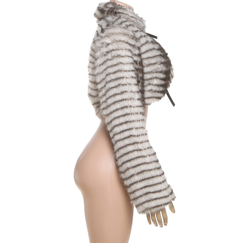 Sexy Cardigan Fur Coat DLSF K25L79669