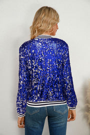 Sequin Long Sleeve Coats GYLY 9381