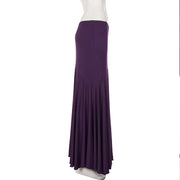 Solid Color Irregular Long Fishtail Skirt GPKJ MR50225