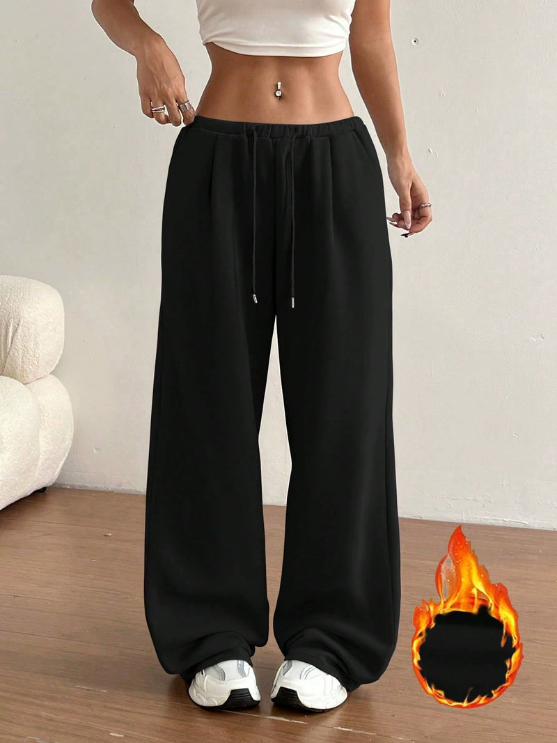 Solid Color Wide Leg Pants GYXN 73206