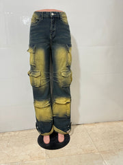 Vintage Casual Loose Jeans LX 6057