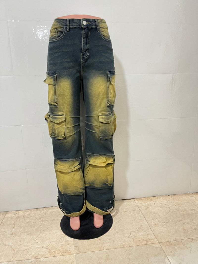Vintage Casual Loose Jeans LX 6057