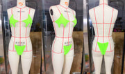 Sexy Mini Bikini Women Pentagram Design Two Piece Set CSYZ W19229
