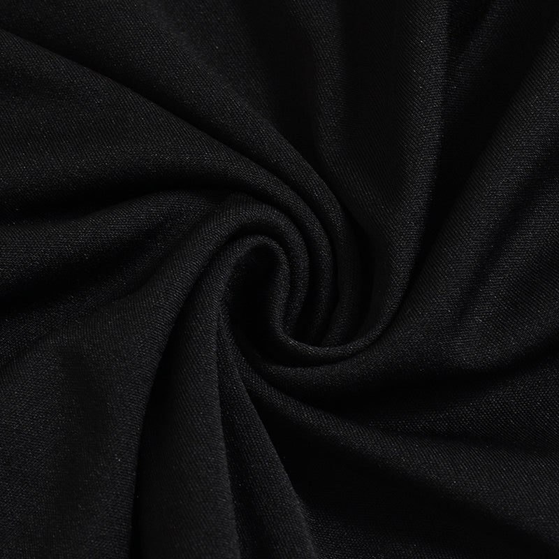 Contrast Color Patchwork Long Skirt GNZD 060122DBZ
