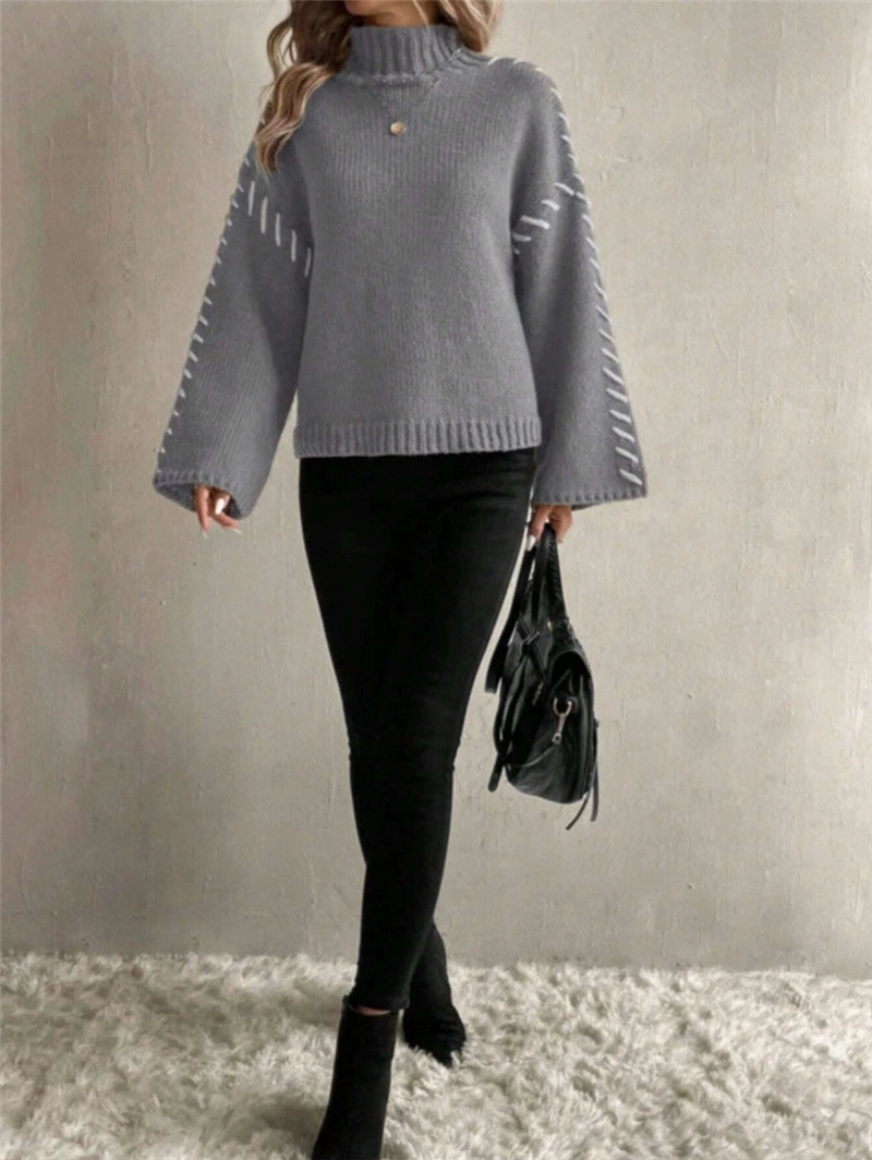 Long Sleeve Knits Sweater GZYF 1118