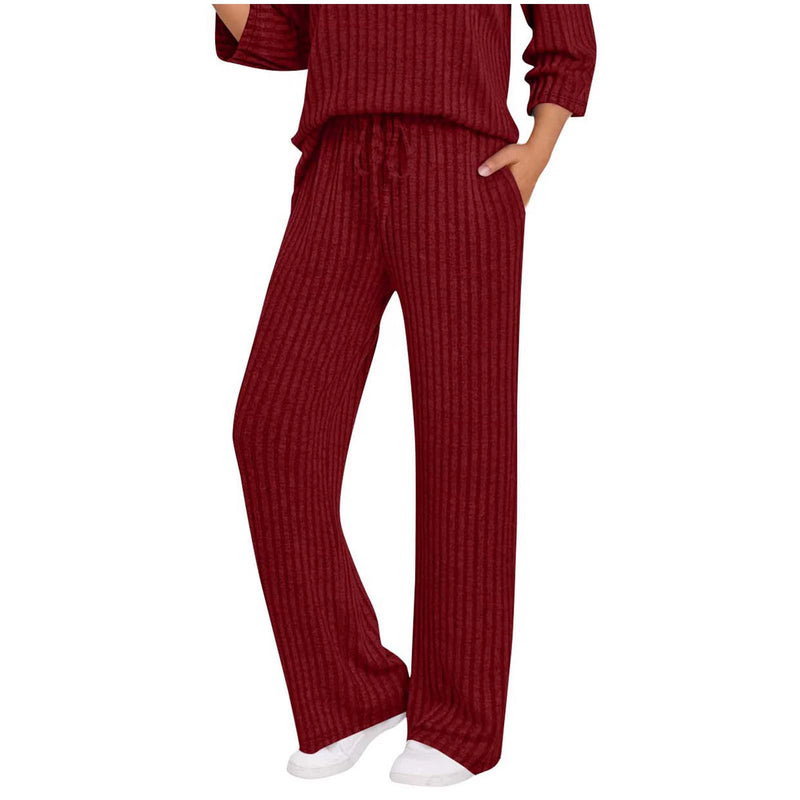 Solid Color Loose Casual Pants GYZY 6682