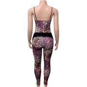 Leopard Print SlingTight Faux Two