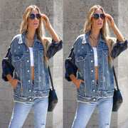Long Sleeve Lapel Denim Coats GYAN 616
