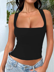 Sleeveless Solid Color Tank Tops GZYU K2512073