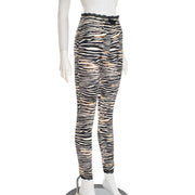 Casual Print Lace Patchwork Pants GSBD J25PT367