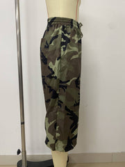 Camouflage Lantern Wide Leg Pants LSD 2899