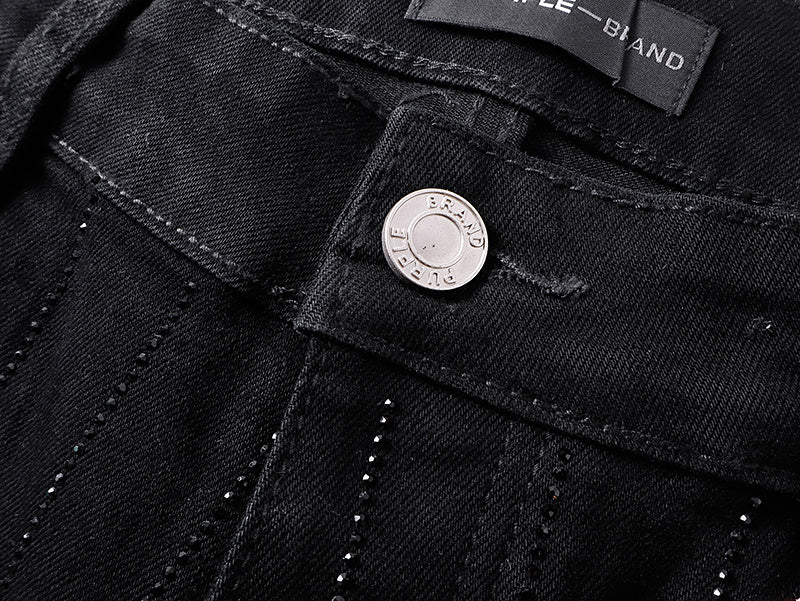 Brand purple jean woman 42