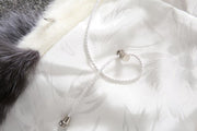 Plus Size White Rabbit Fur Hooded Coat HHMY XF %E8%85%B0%E5%B8%A6%E8%B1%B9%E7%BA%B9%E8%B6%85%E9%95%BF