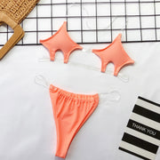 Sexy Mini Bikini Women Pentagram Design Two Piece Set CSYZ W19229