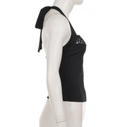 Lace Patchwork Tie Up Halterneck Tank Top GPKJ MR49236