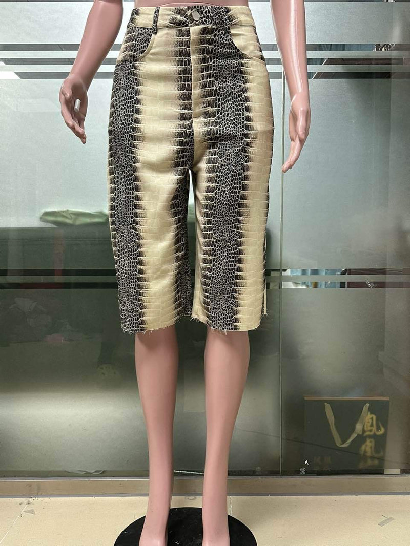 Printed Python Pattern Seven Tenths Pants GXHF M80803