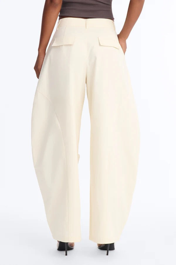 Solid Color Wide Leg Pants SH 391660