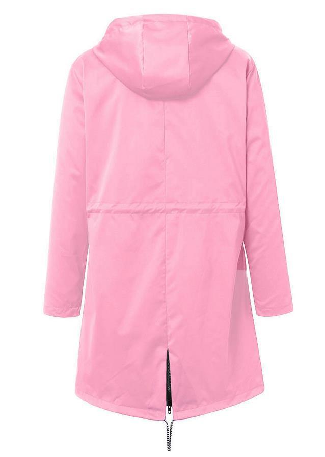 Plus Size Zipper Hooded Mountaineering Jacket GOFY NCFY 16