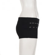 Punk Style Metal Studded Low Rise Shorts GPKJ MR49472