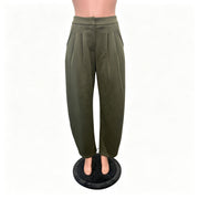 Solid Color Casual Wide Leg Pants BGN 369