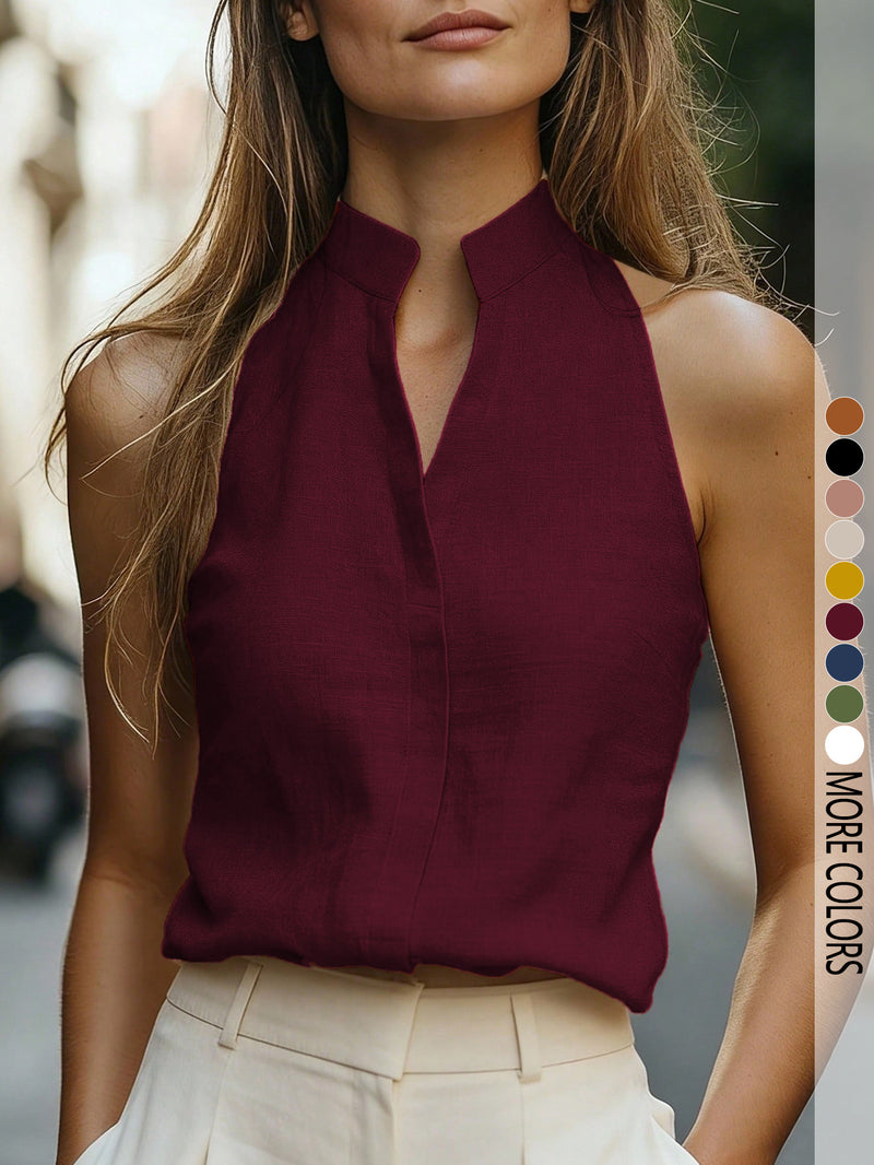 V Neck Sleeveless Shirt GSRX 831
