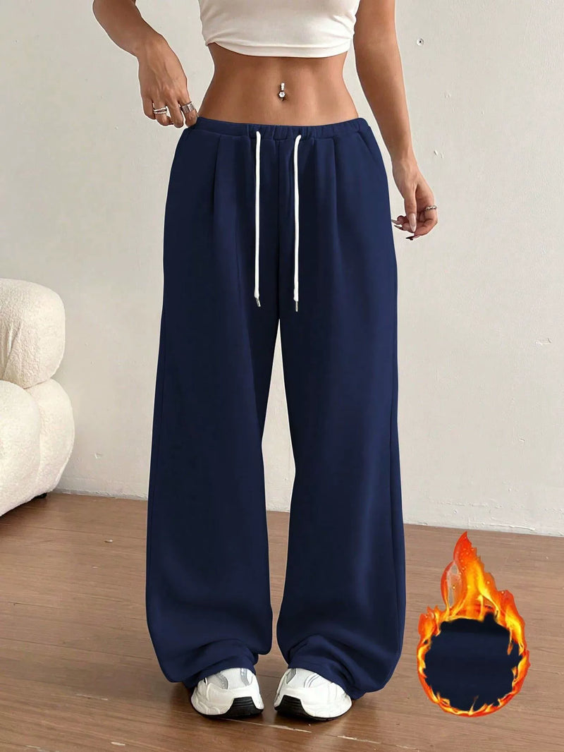 Solid Color Wide Leg Pants GYXN 73206