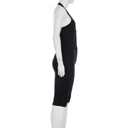 Halterneck Solid Color Backless Jumpsuit GPKJ MR45320