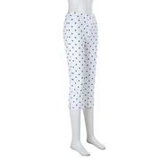 Polka Dots Print Sport Seventh Pants SUM JY26051PFO