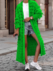 Casual Tassel Knit Cardigan Jacket TR 1282