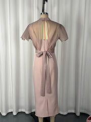 See Through Mesh Maxi Dress GWDS 260425