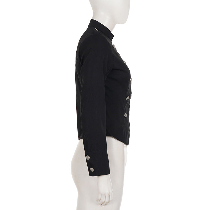 Long Sleeve Stand Collar Jackets GPKJ MR50510