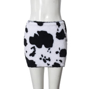 Sexy Print Mini Skirt GFRT 41487SHG