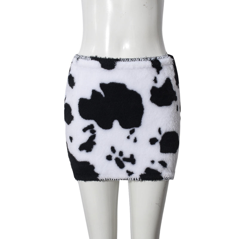 Sexy Print Mini Skirt GFRT 41487SHG